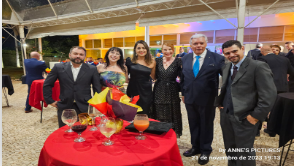 O SINDCURTUME esteve presente na Festa do Rei na embaixada da Bélgica, representado pela gestora Kárita Flor.